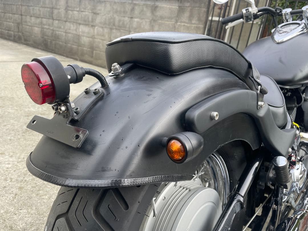 ドラッグスター400クラシック　純正フェンダー　カット済み　キジマテール付き