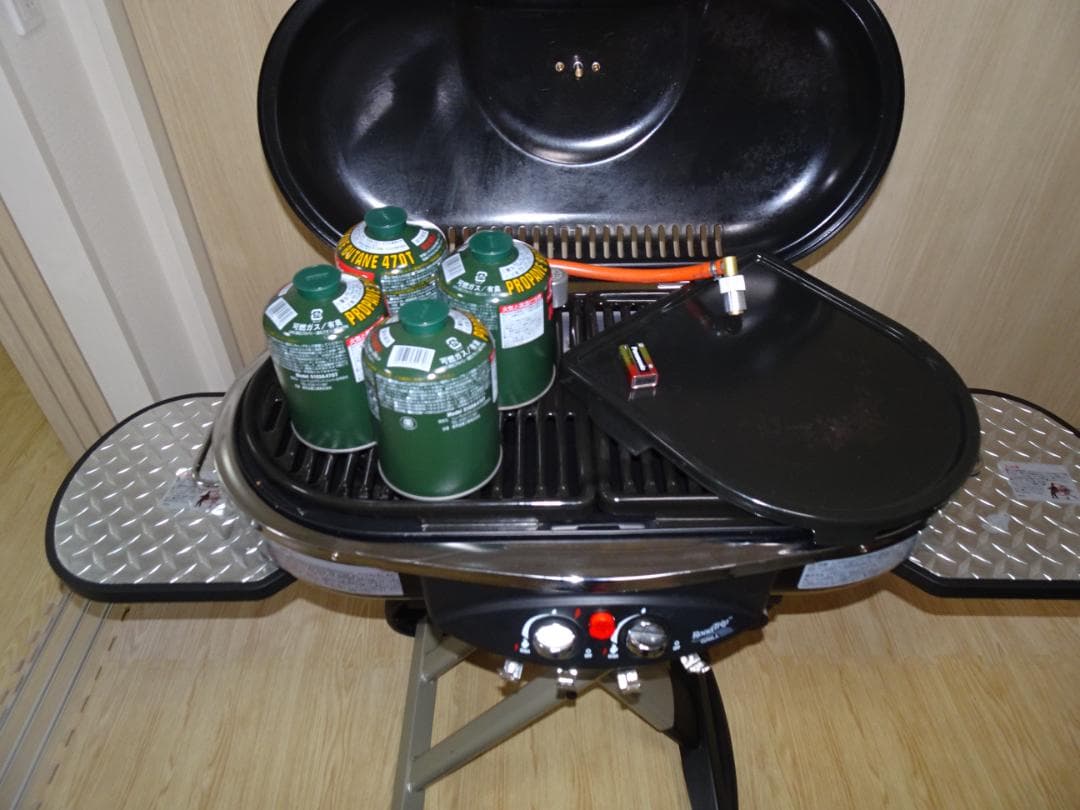 ■美品　Coleman　ロードトリップグリル LXE-JⅡ（ブラック）　セット