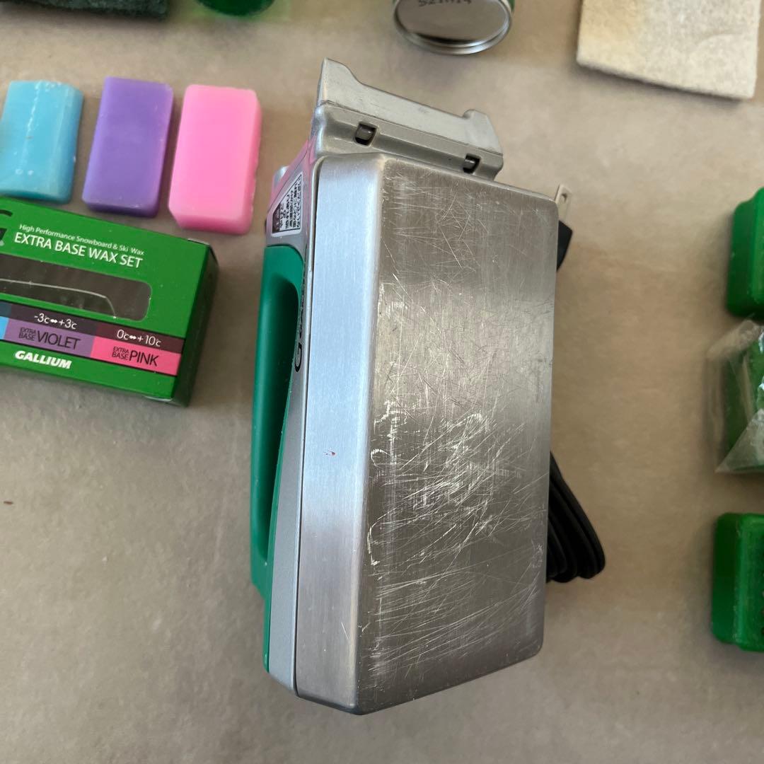 GALLIUM スノーボード　トライアルワクシングBOX ホットワックスキット