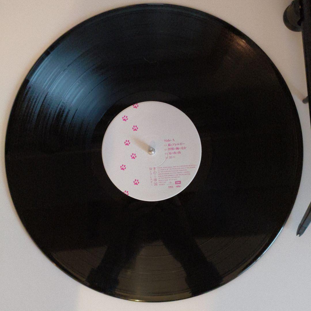 きのこ帝国 猫とアレルギー LPレコード