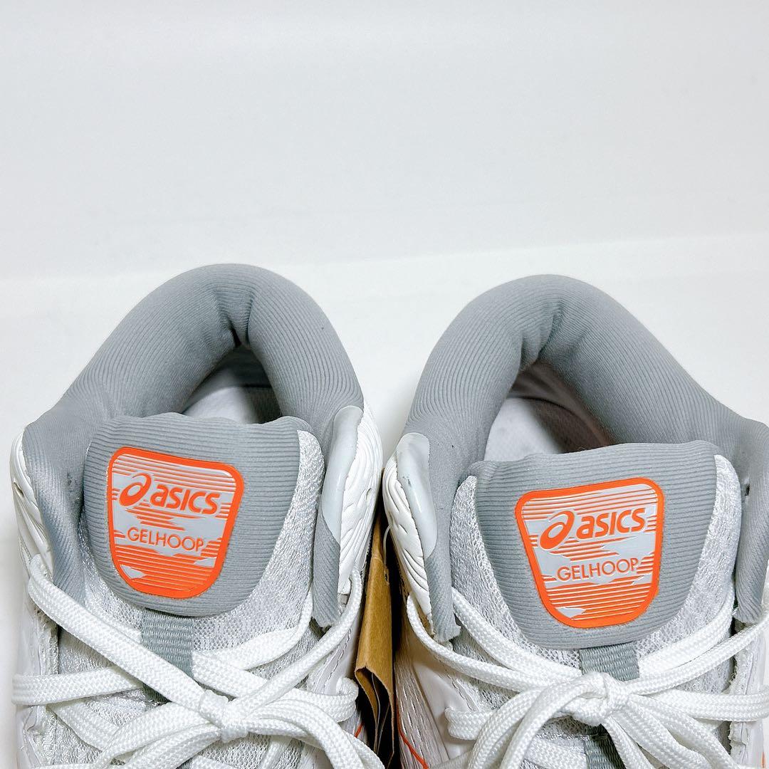 新品未使用☆アシックス ゲルフープ V14 バッシュ ホワイト 白 28.5cm