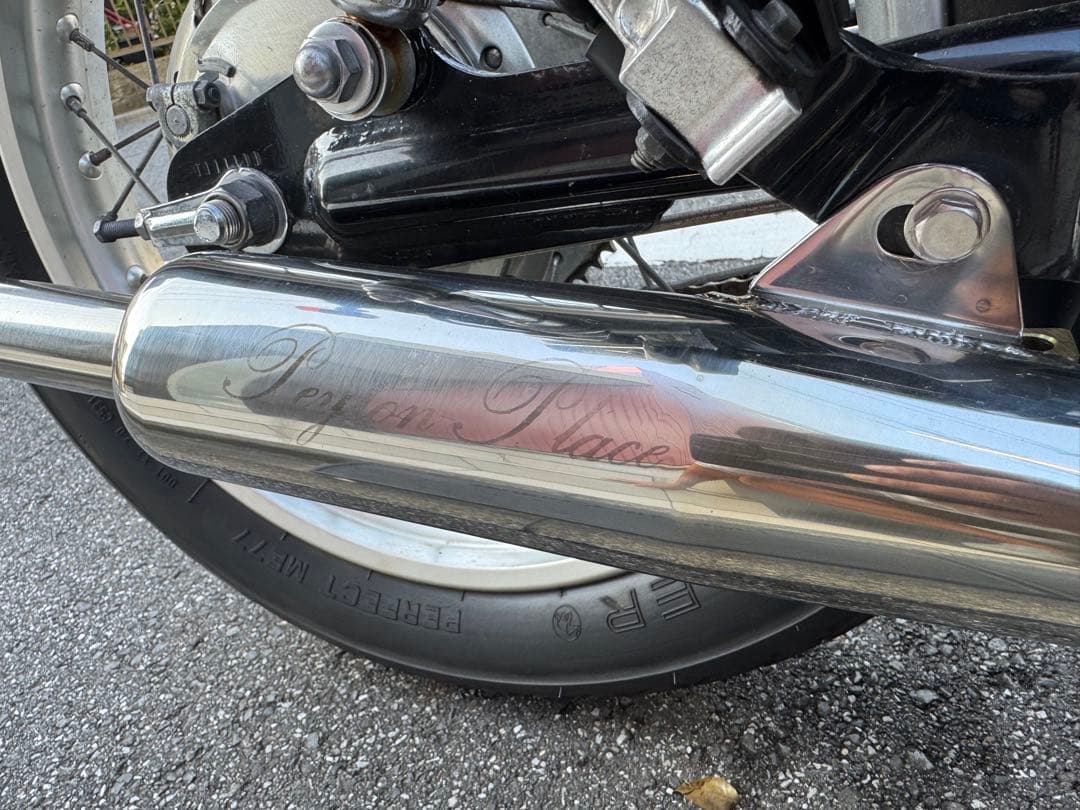 こーらい SR400 FI Peyton Place スリップオンマフラー