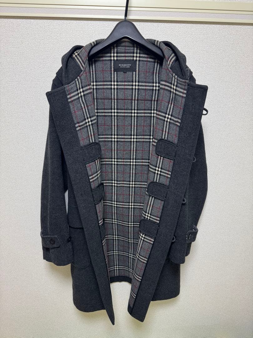 BURBERRY BLACK LABEL ダッフルコート グレー　※1月中迄出品