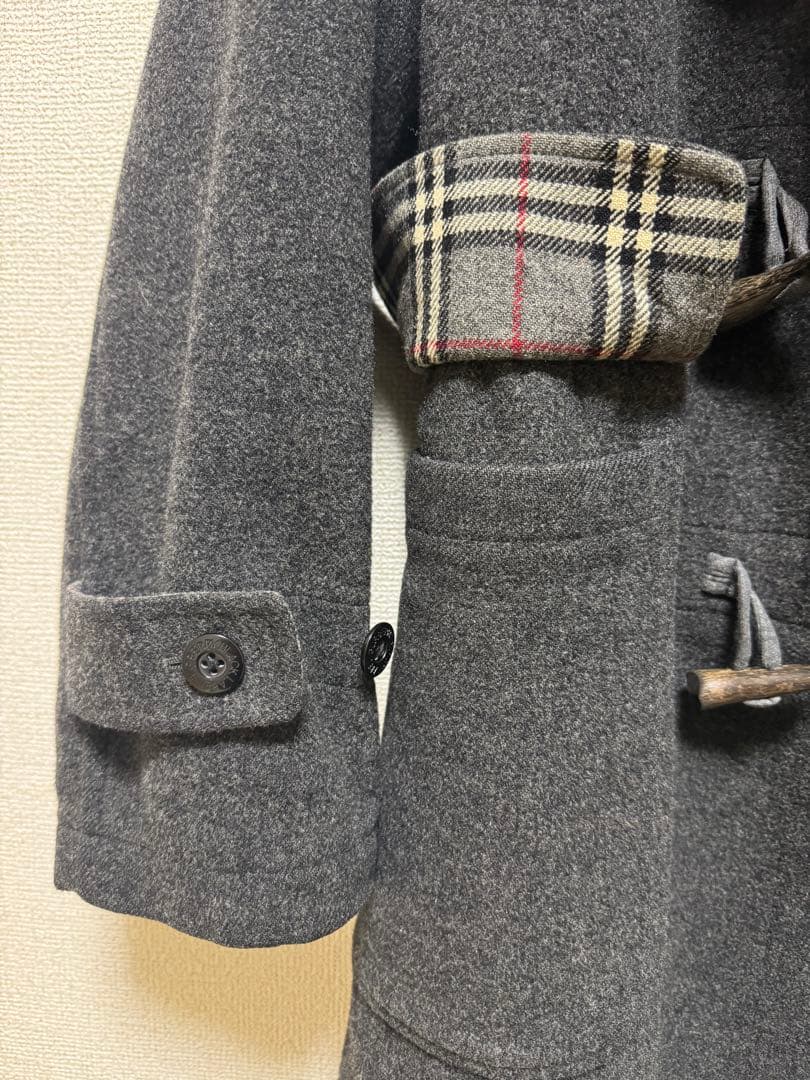 BURBERRY BLACK LABEL ダッフルコート グレー　※1月中迄出品