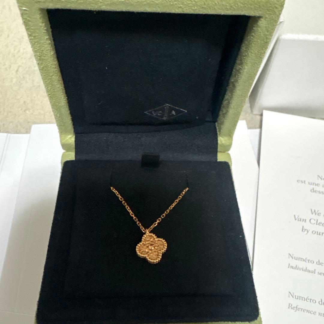 Van Cleef & Arpels スウィートアルハンブラ　ミモザ　ネックレス