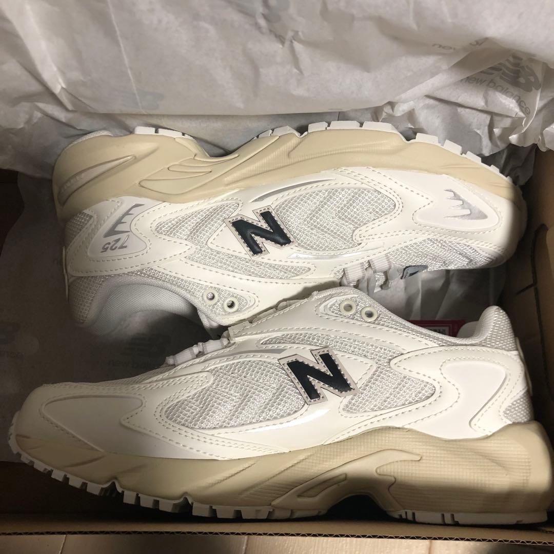 【新品】ニューバランス ML725CA スニーカー オフホワイト 23.0