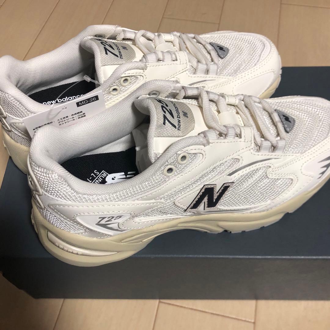 【新品】ニューバランス ML725CA スニーカー オフホワイト 23.0