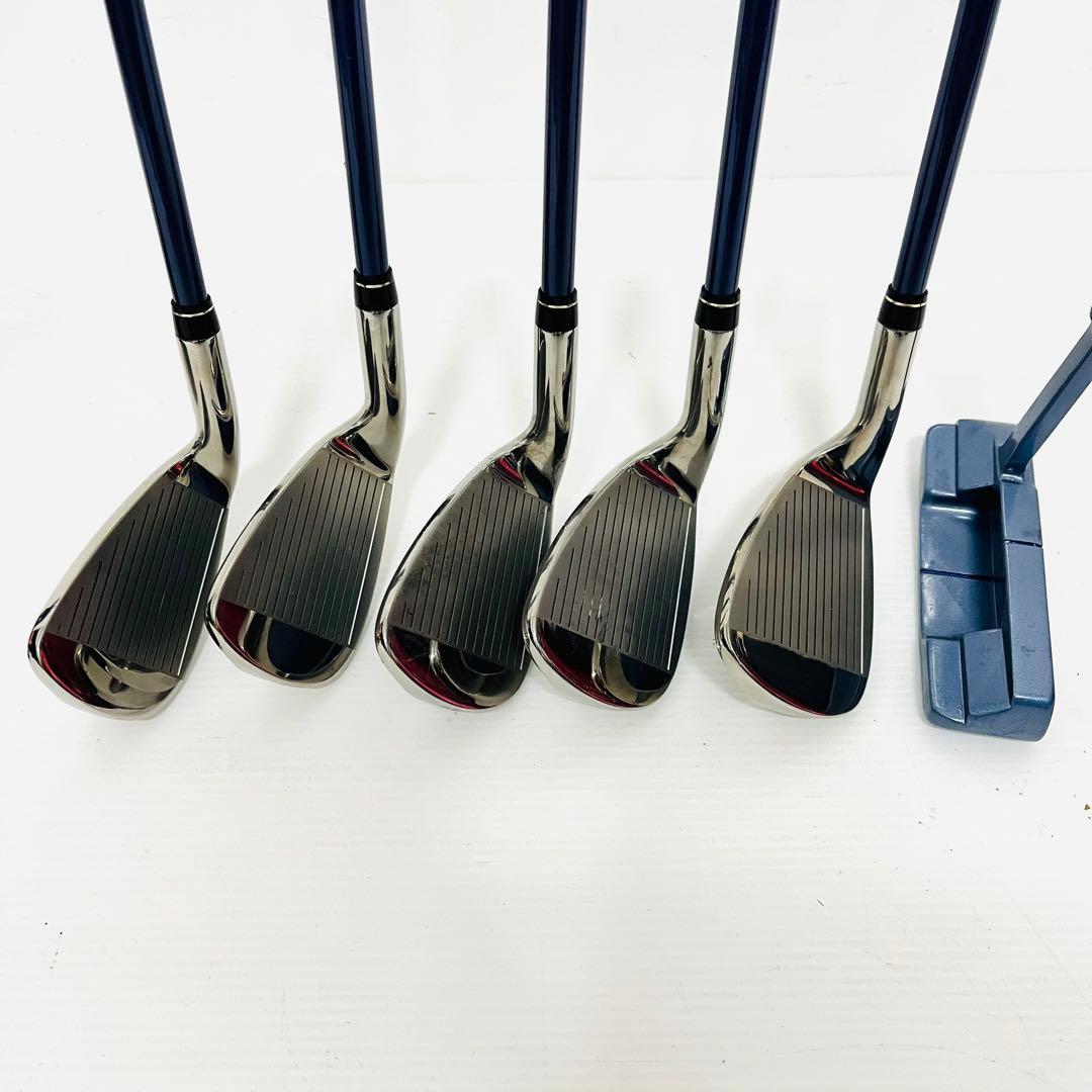 女性用　レディース　ゴルフセット　ゴルフ一式　フィラ　キャディバッグ　右利き　L