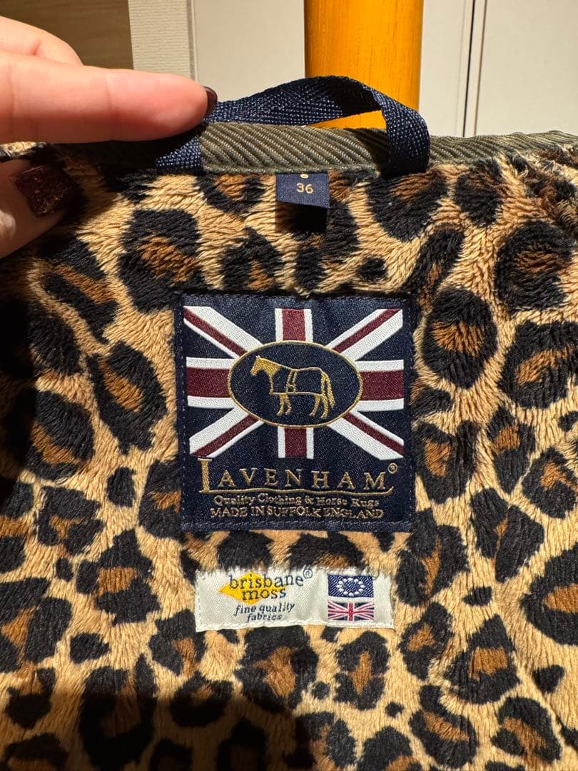 LAVENHAM キルティングコート36サイズ