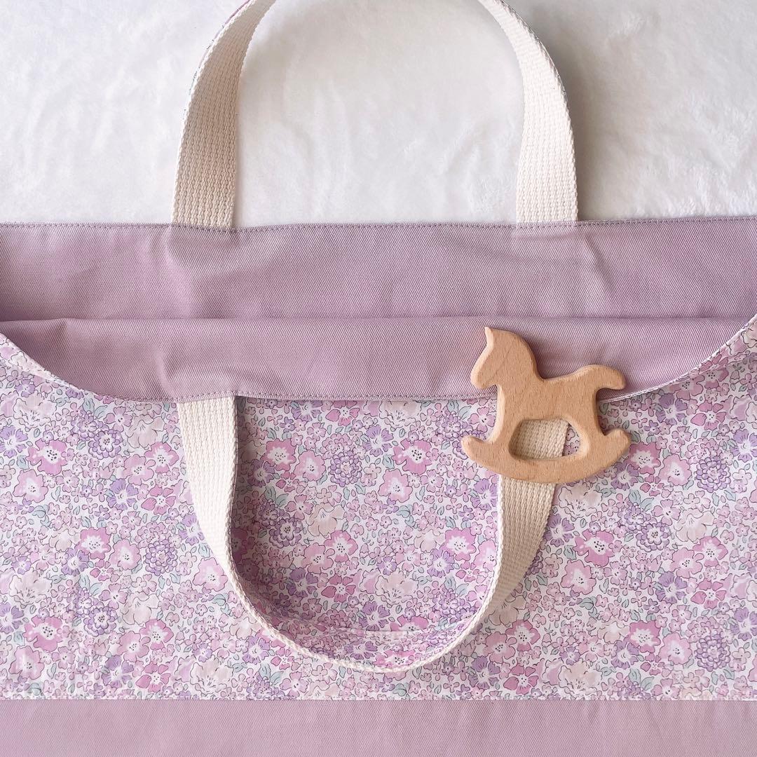 〈29〉yuuum様　リバティ ハンドメイド 入園 入学 手提げバッグ 上履き袋