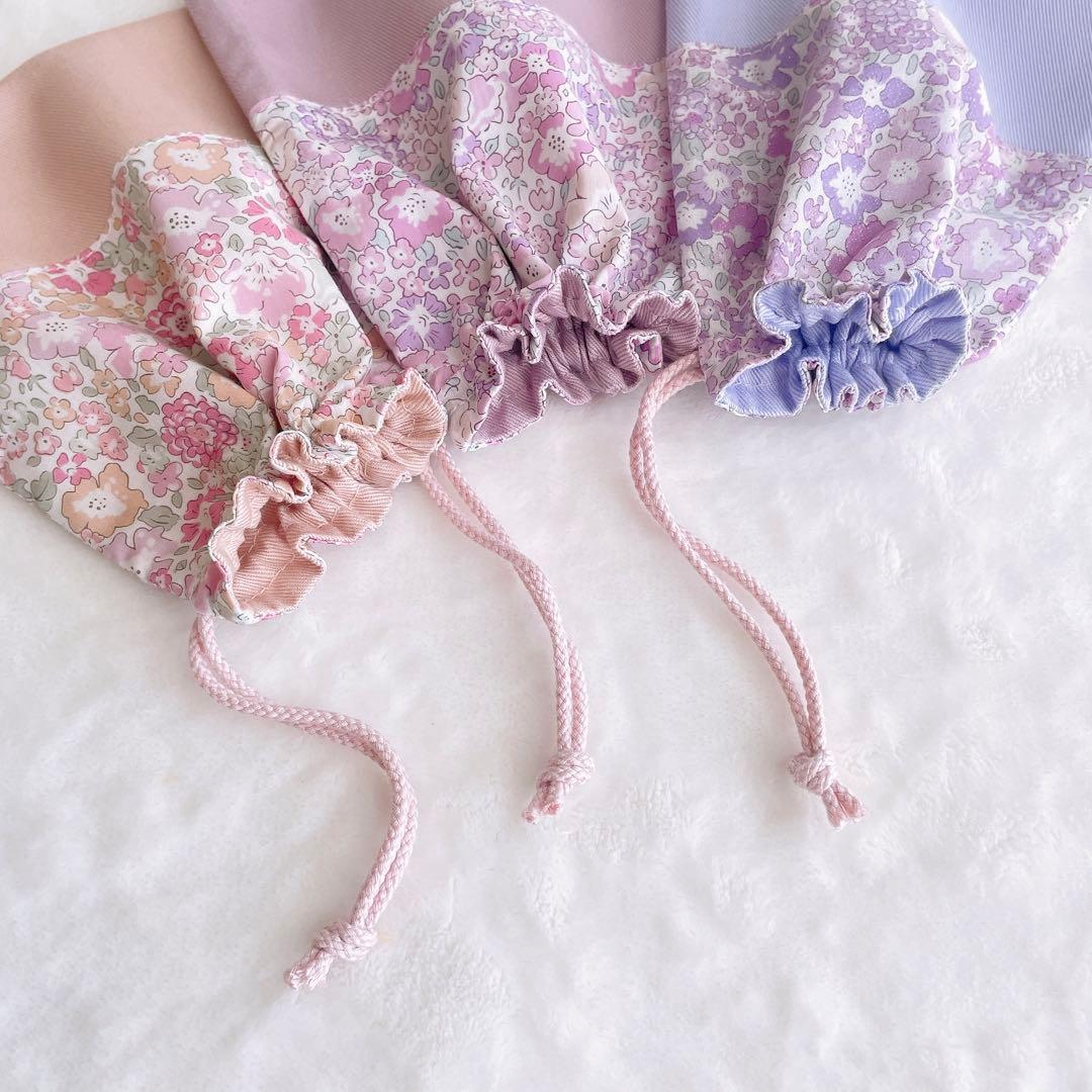 〈29〉yuuum様　リバティ ハンドメイド 入園 入学 手提げバッグ 上履き袋