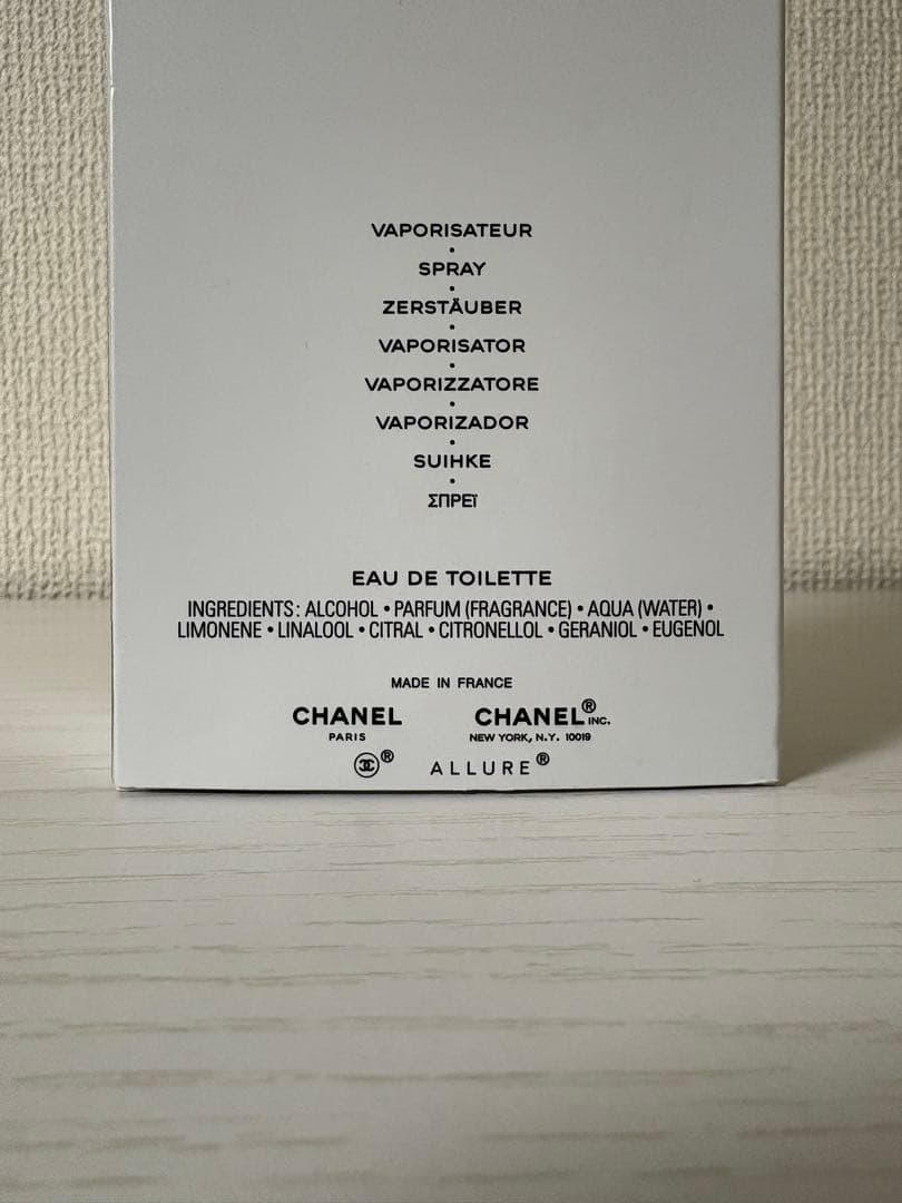 香水(男性用) CHANEL ALLURE HOMME SPORT COLOGNE 100ml