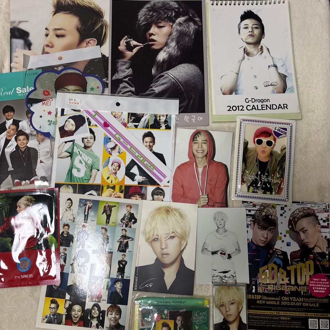 超希少 BIGBANG GD&TOP サイン 韓国盤CD ファミリーカード付