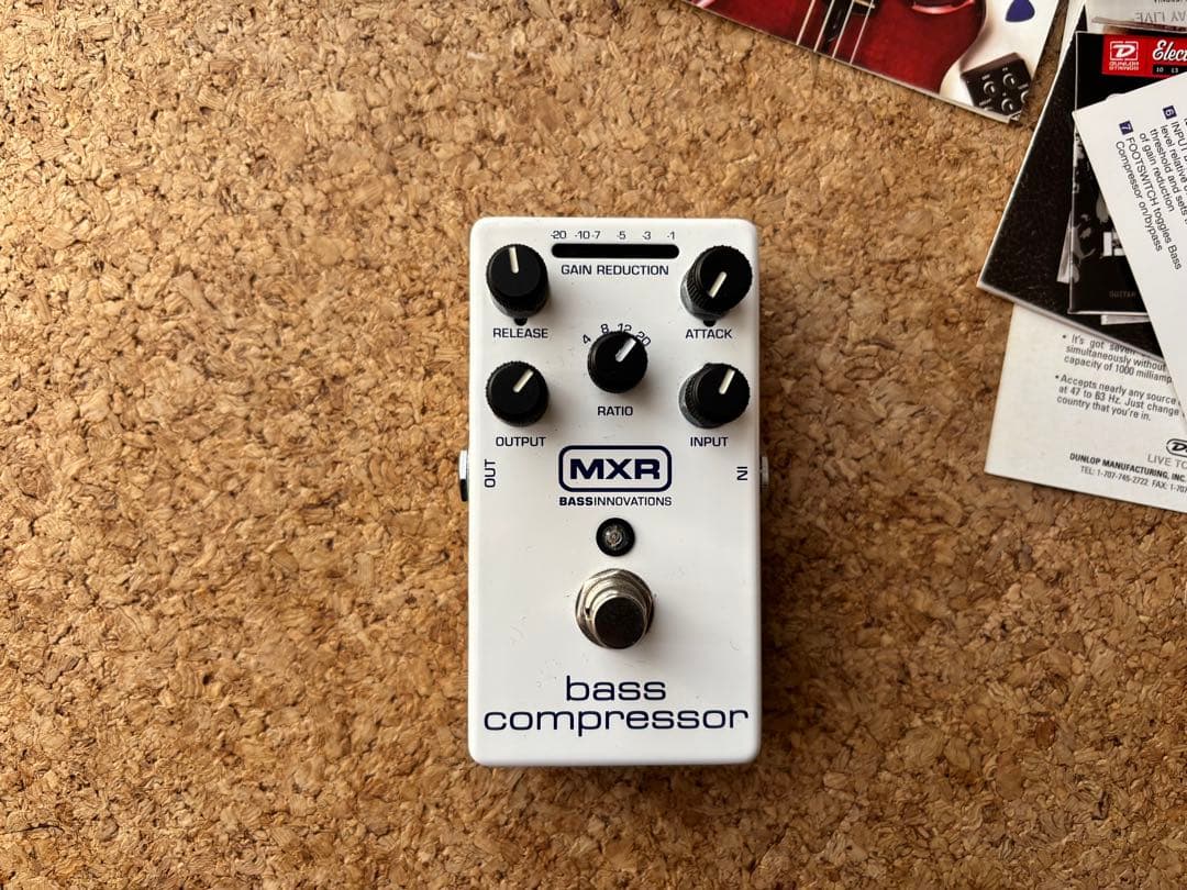 MXR M87 BASS COMPRESSOR ベースコンプレッサー