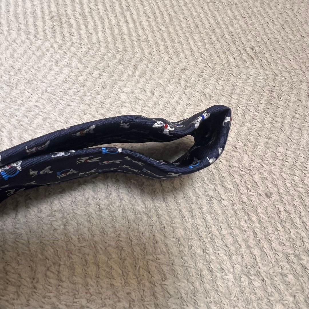 Salvatore Ferragamo フェラガモ ネクタイ 犬柄 アニマル