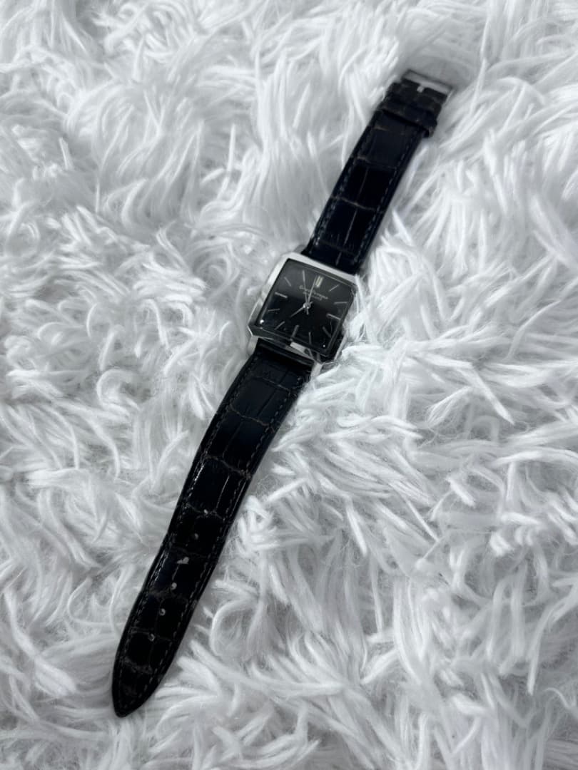 ジラールペルゴ 1950s 17石自動巻Cal.21 130 スクエア クロコ革