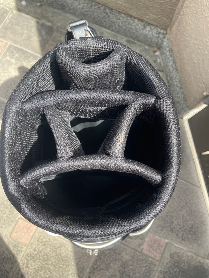 JAGUAR キャディバッグ ブラック/ホワイト