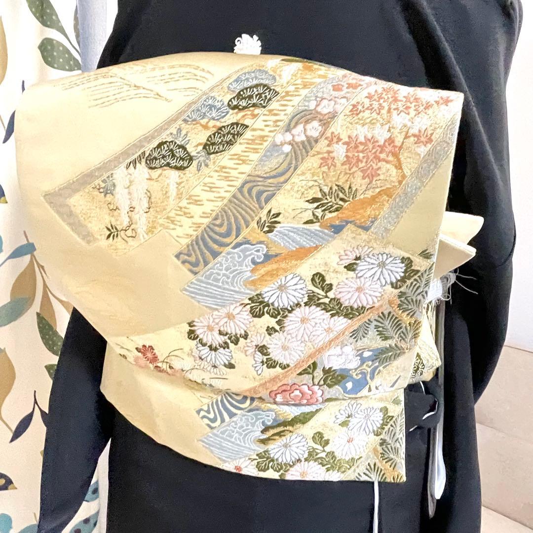 黒留袖 親族 結婚式 披露宴 母 袋帯 フルセット 袷 着物 和装 ウェディング