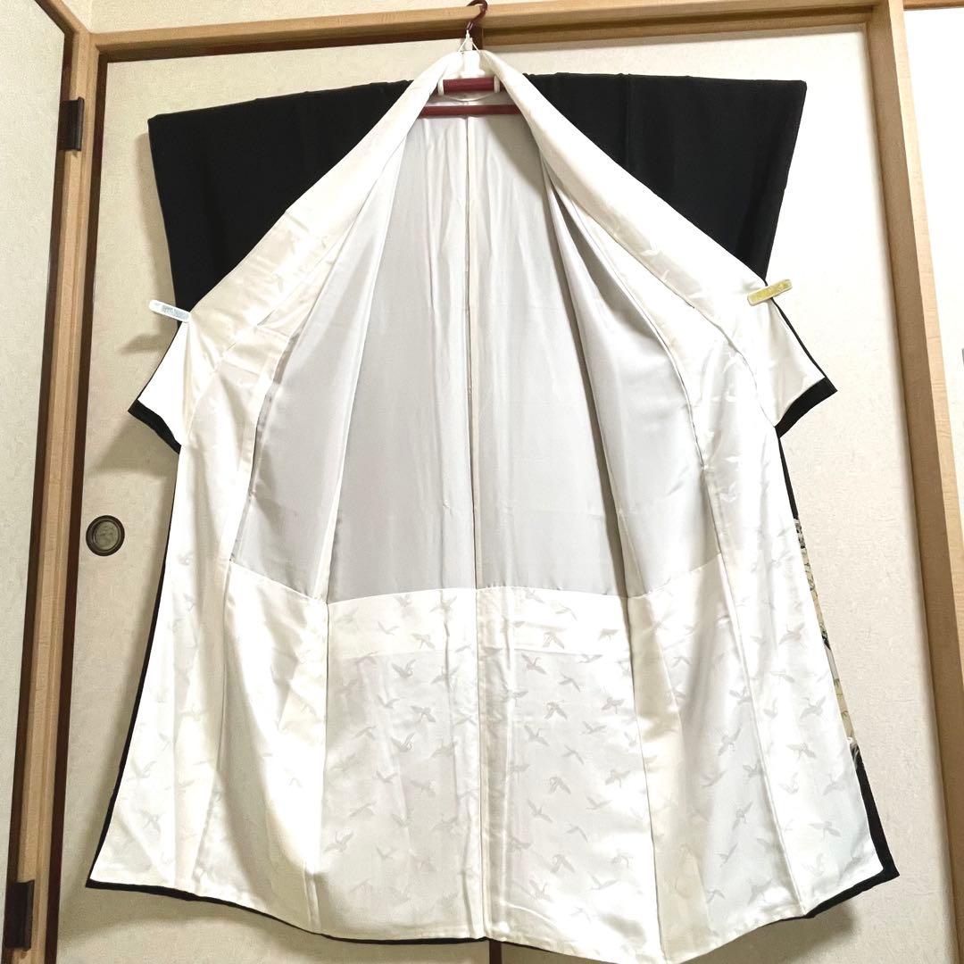 黒留袖 親族 結婚式 披露宴 母 袋帯 フルセット 袷 着物 和装 ウェディング