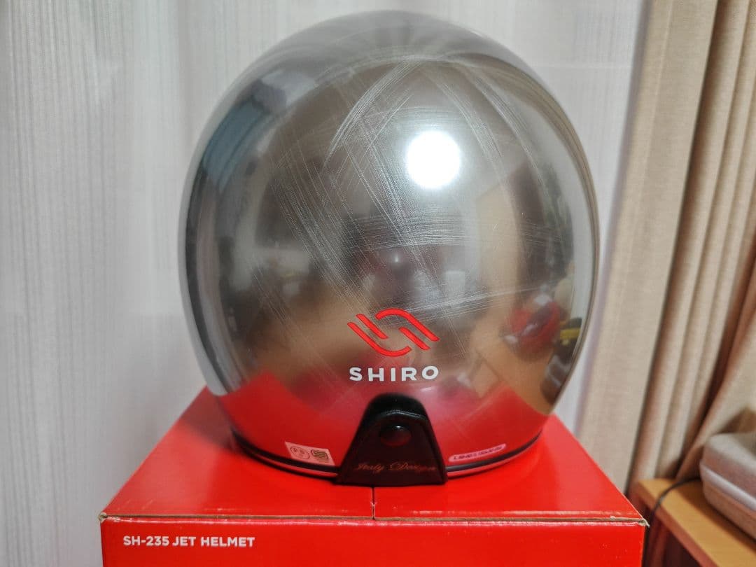 SHIRO SH-235 ジェットヘルメット Lサイズ