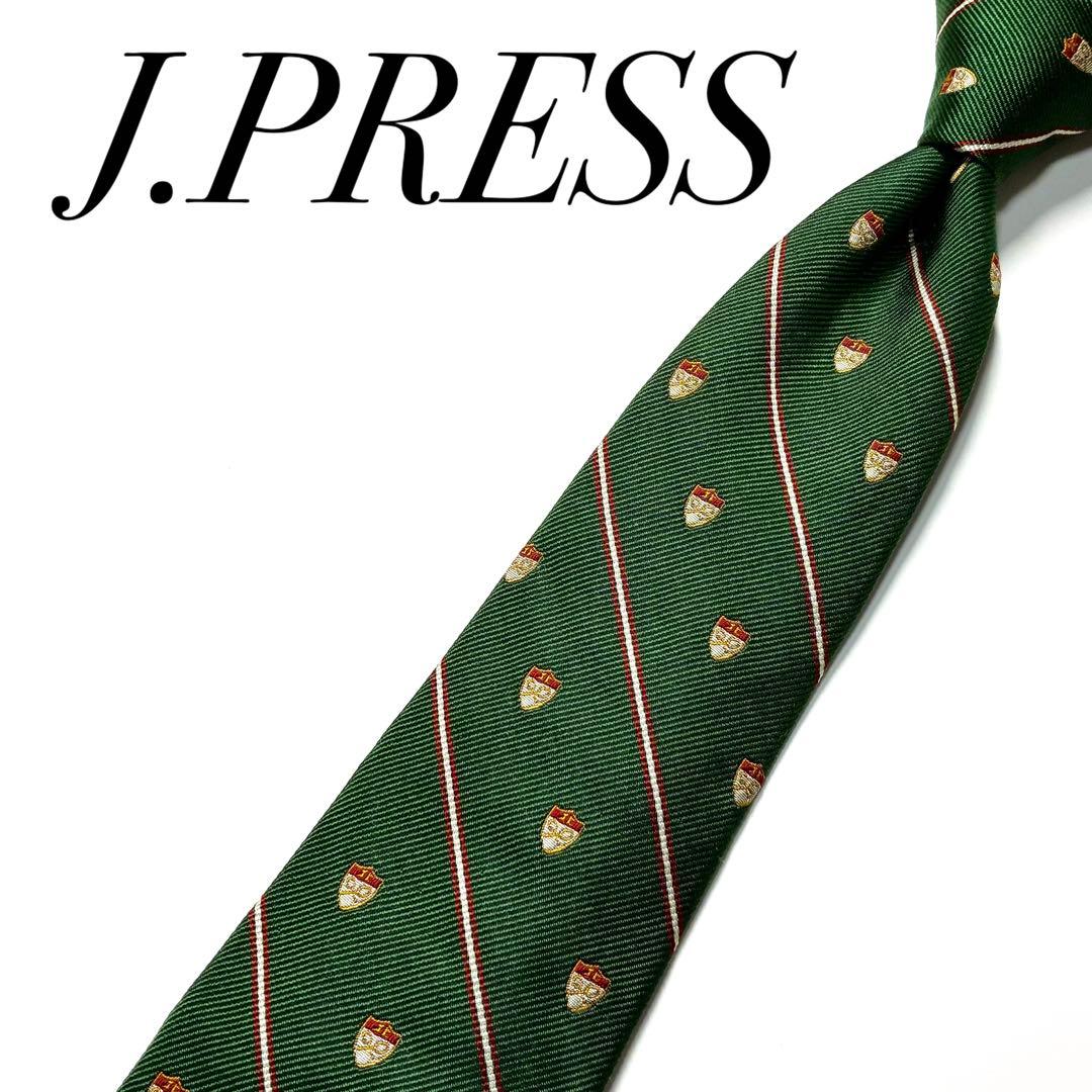 3910✨極美品✨ジェイプレス ネクタイ ロイヤルクレスト 紋章