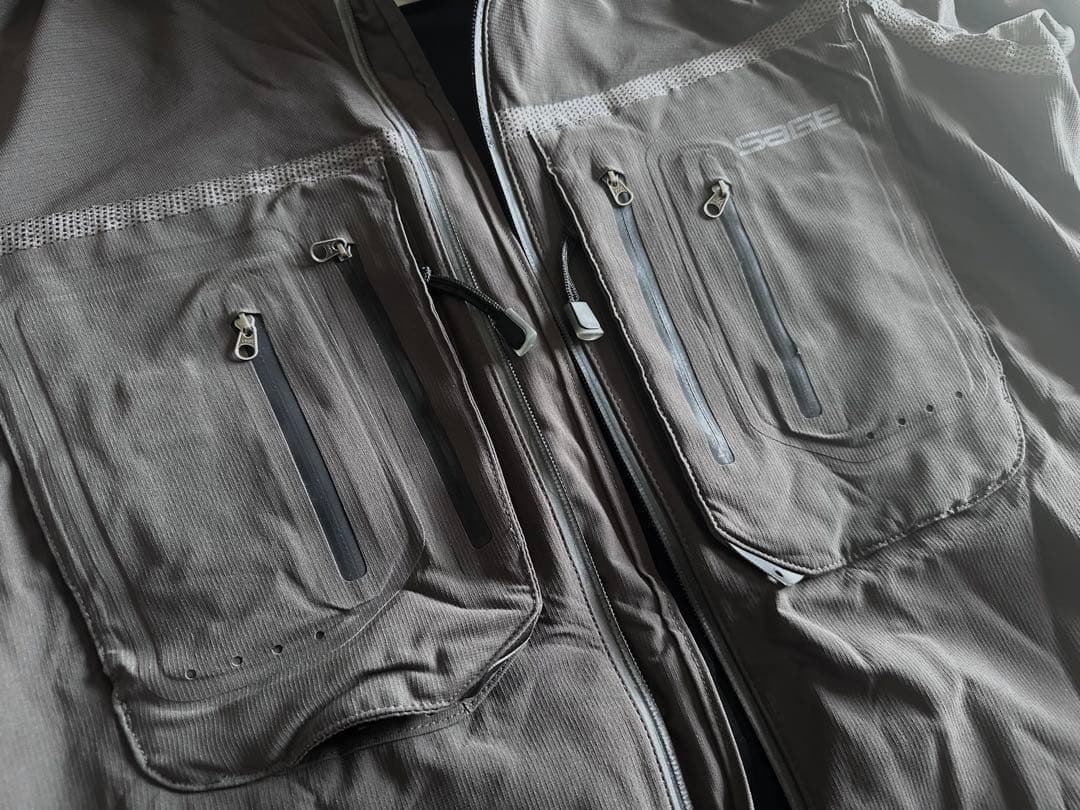 SAGE セージ ウェーディングジャケット グレー Sサイズ (レアな商品)