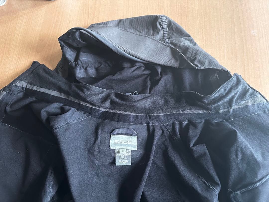 SAGE セージ ウェーディングジャケット グレー Sサイズ (レアな商品)