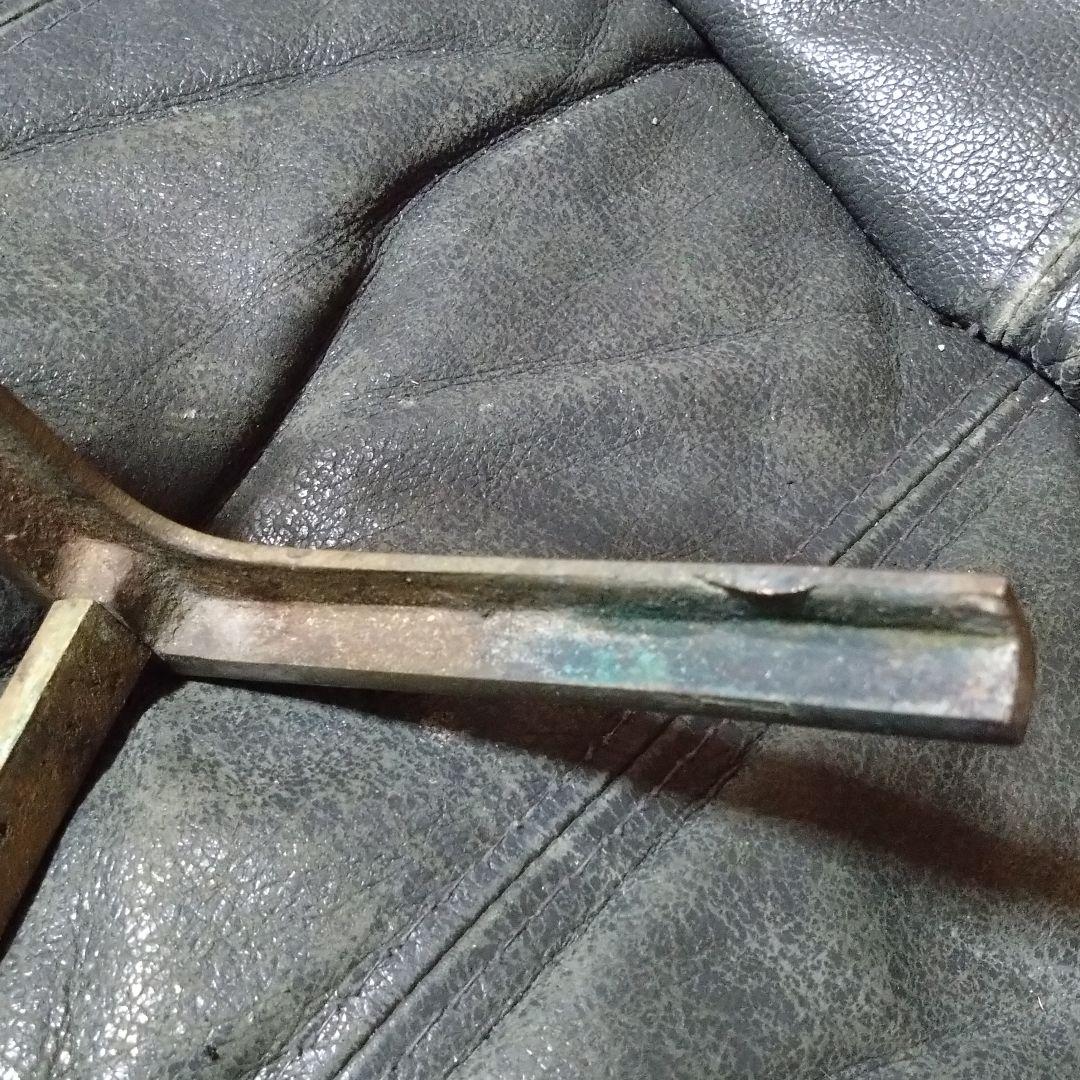 真鍮　吉原型　五徳　レトロ