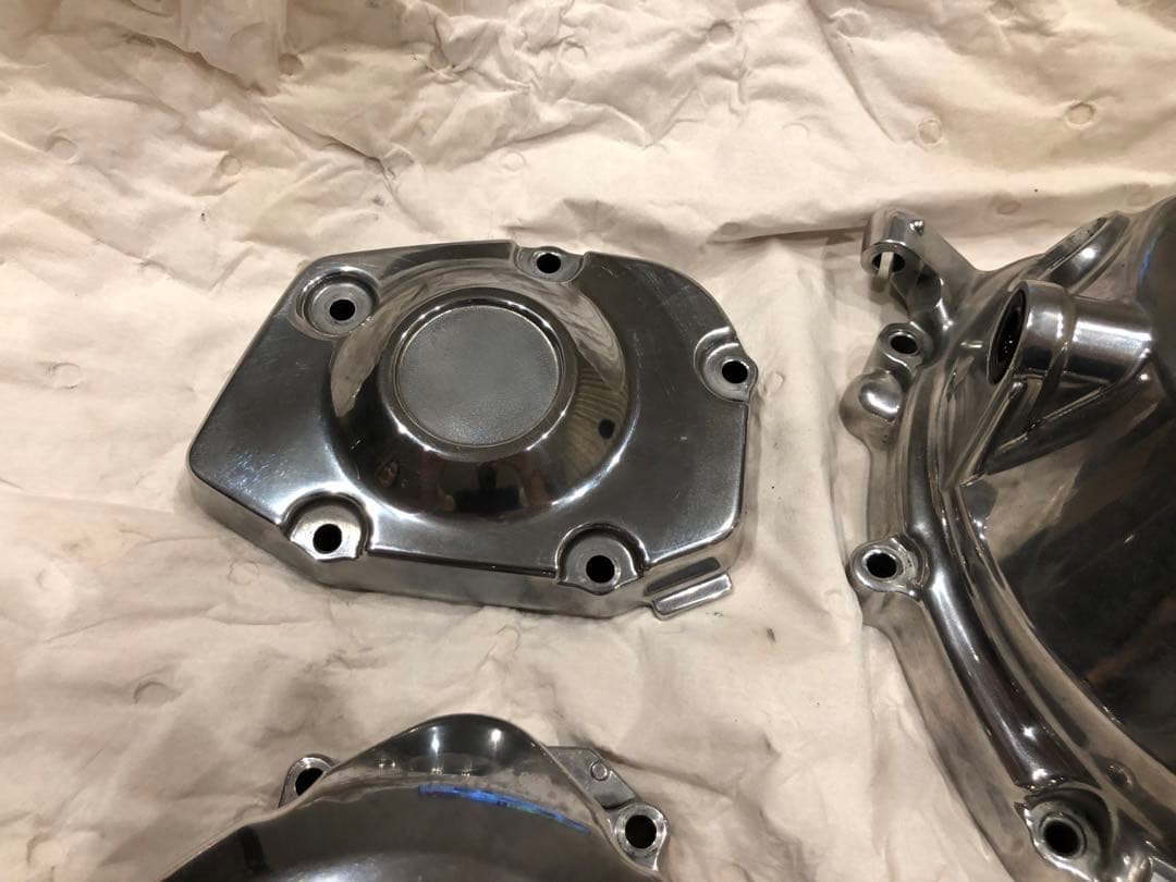 Z900RS 純正エンジンカバーセット　アルミ磨き　クラッチカバー他