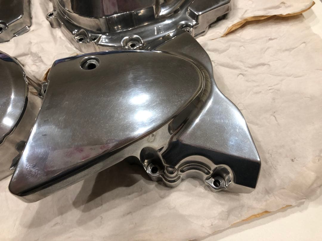 Z900RS 純正エンジンカバーセット　アルミ磨き　クラッチカバー他