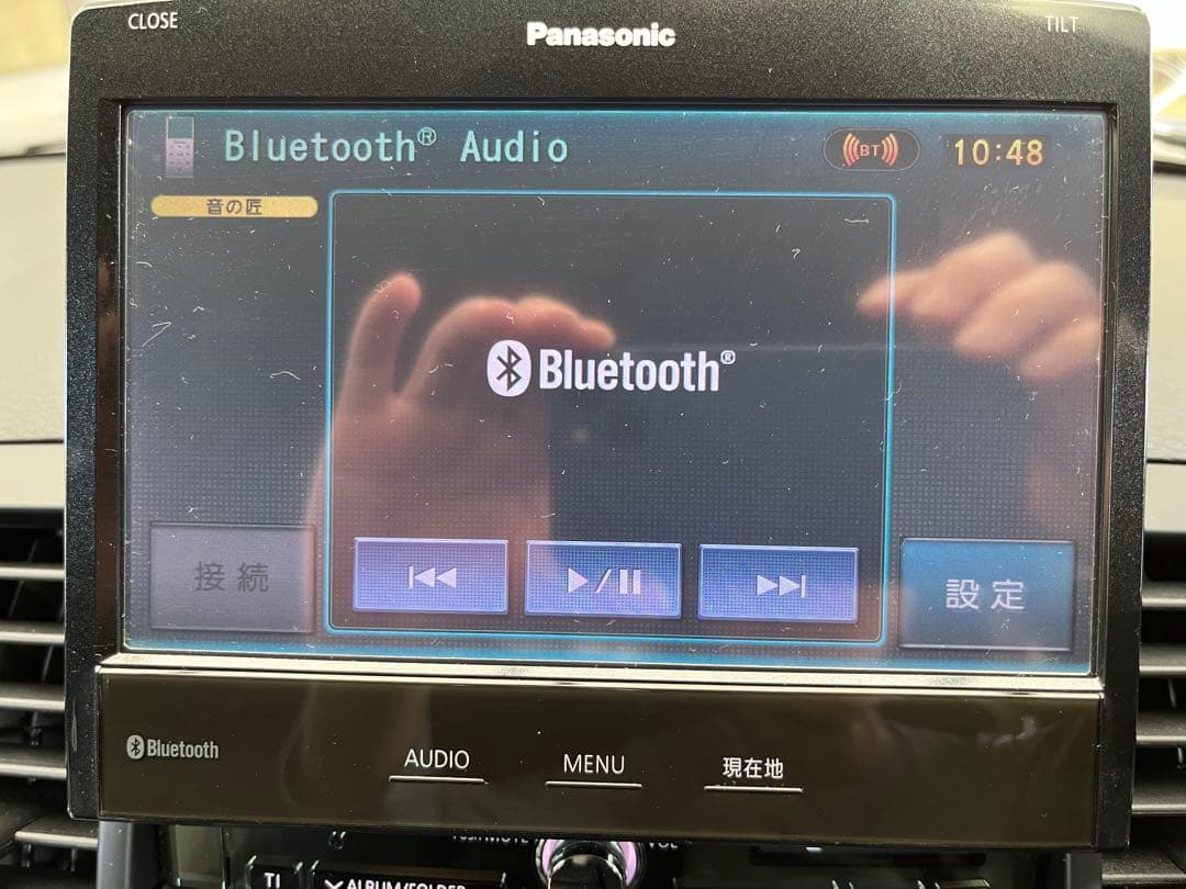 Panasonic CN-HX910D Bluetoothオーディオ対応