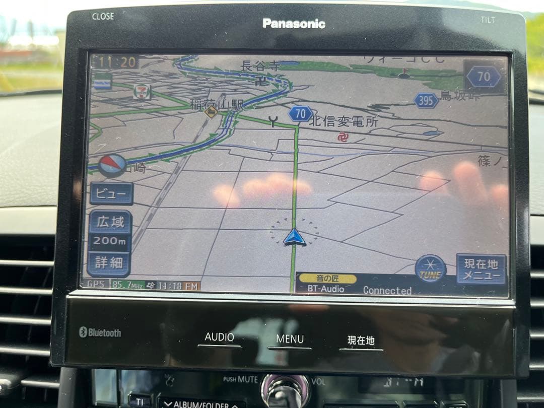 Panasonic CN-HX910D Bluetoothオーディオ対応