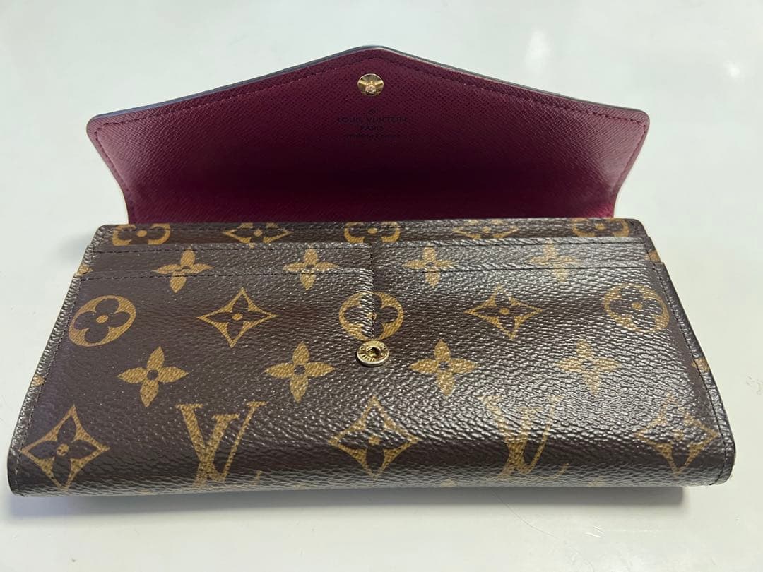Louis Vuitton モノグラム 長財布　中古品