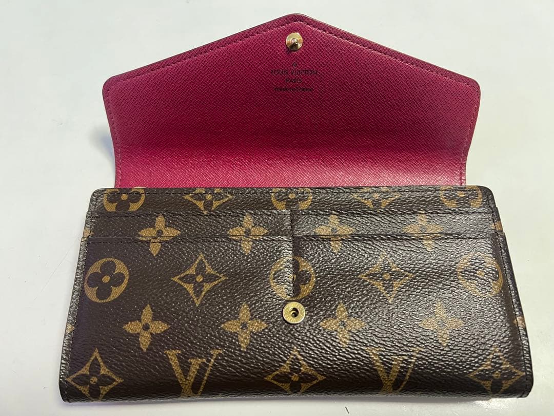 Louis Vuitton モノグラム 長財布　中古品