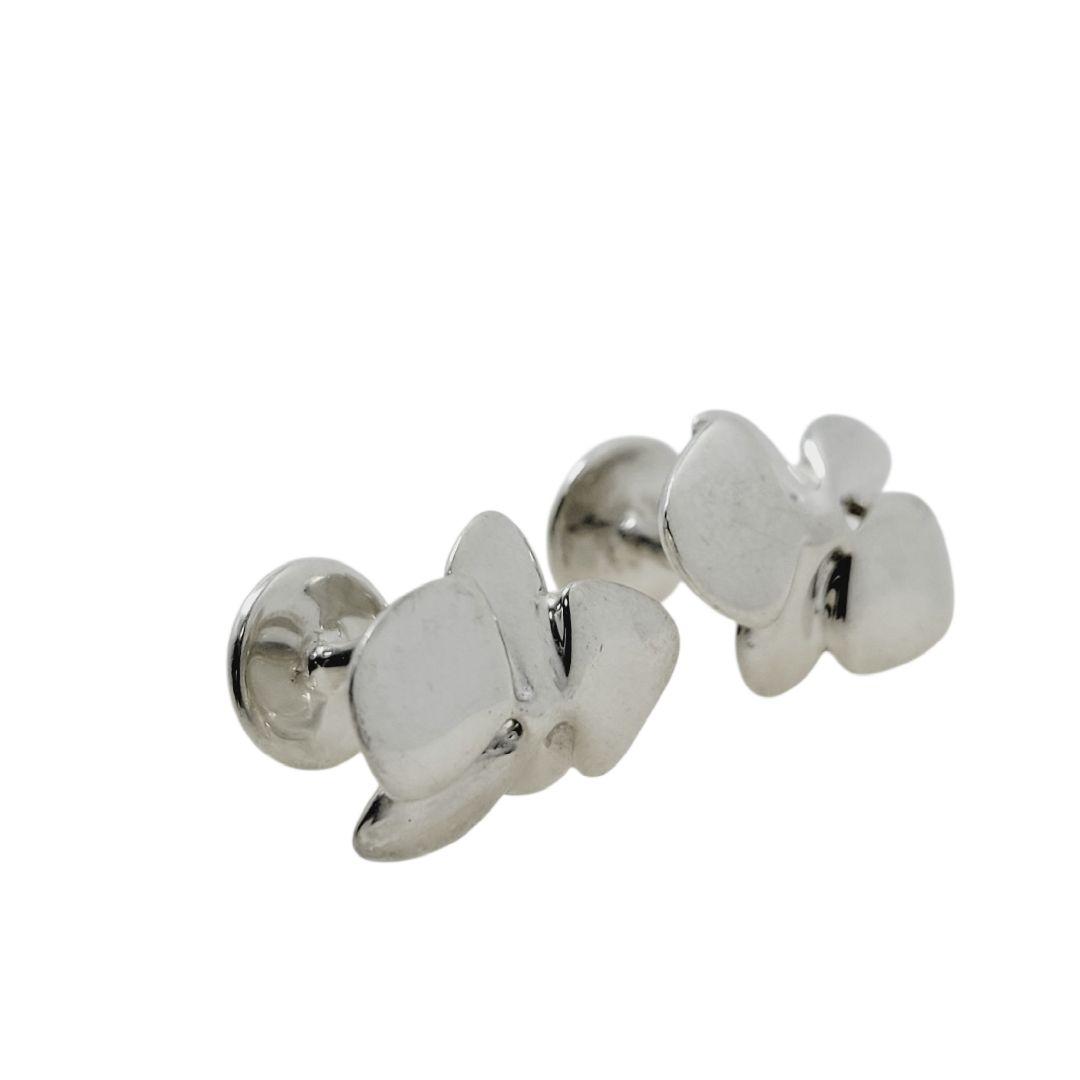 【美品】アンジェラカミングス カフリンクス リーフ 925 シルバー