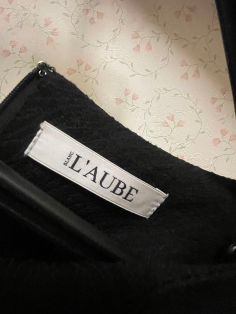 ローブブラン　Keyneck Jacquard Dress Mサイズ