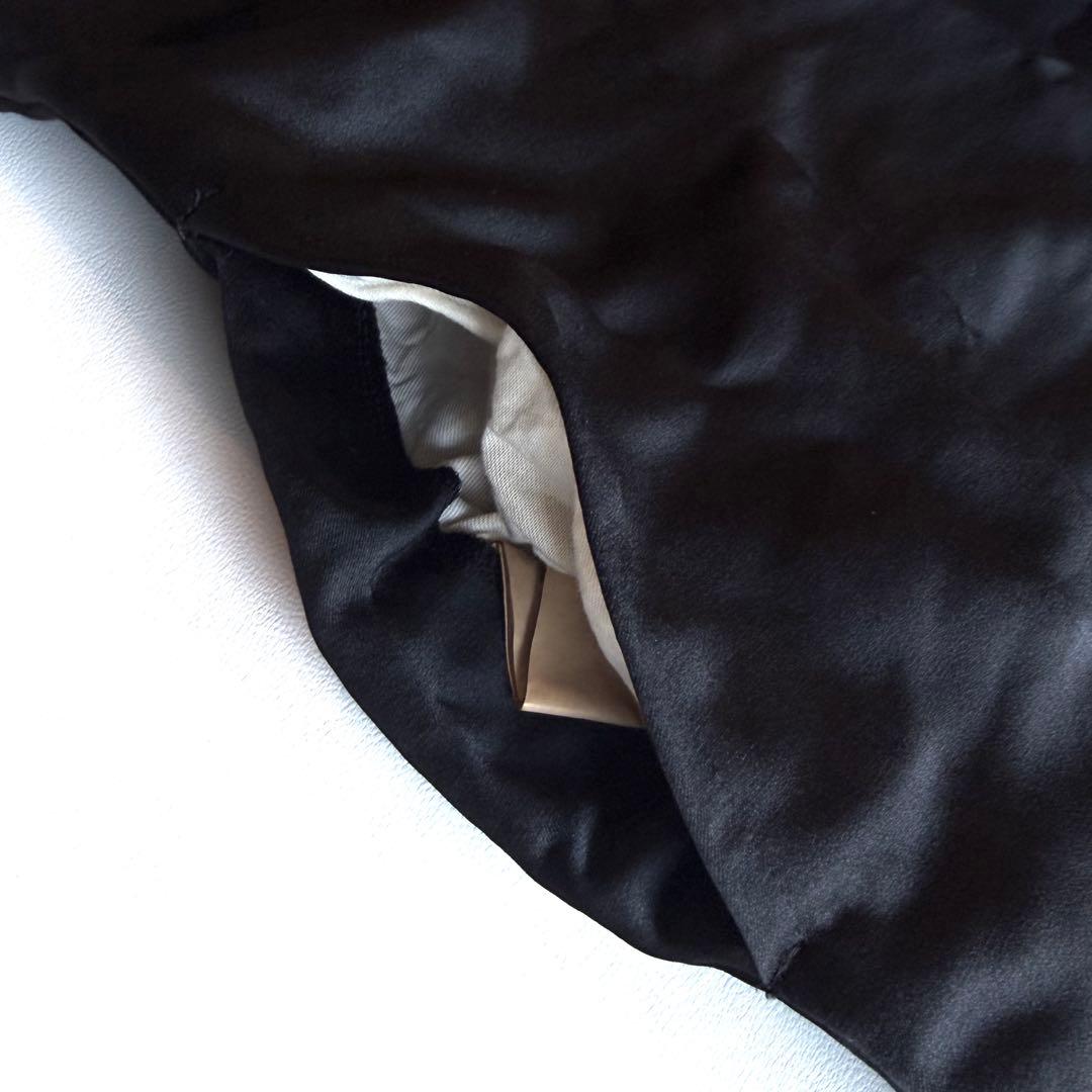 《23ss》 コムデギャルソン コムコム サテン ポリ縮 オールインワン S