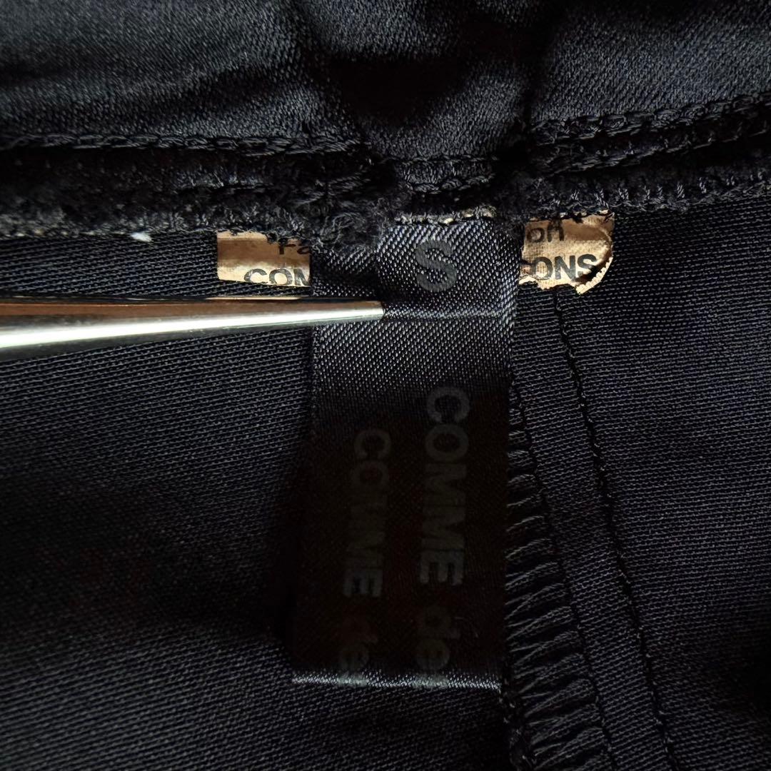 《23ss》 コムデギャルソン コムコム サテン ポリ縮 オールインワン S