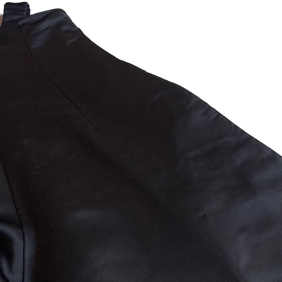 《23ss》 コムデギャルソン コムコム サテン ポリ縮 オールインワン S
