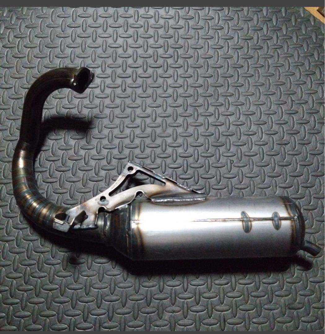 DIOAF18 25 27 28 縦型エンジン70cc~対応 KN V8マフラー