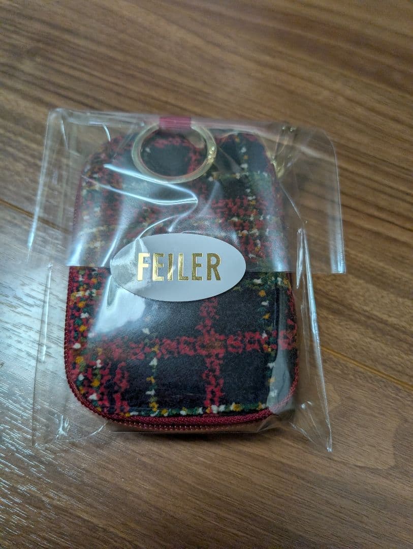 FEILER タータンチェック カード＆キーポーチ