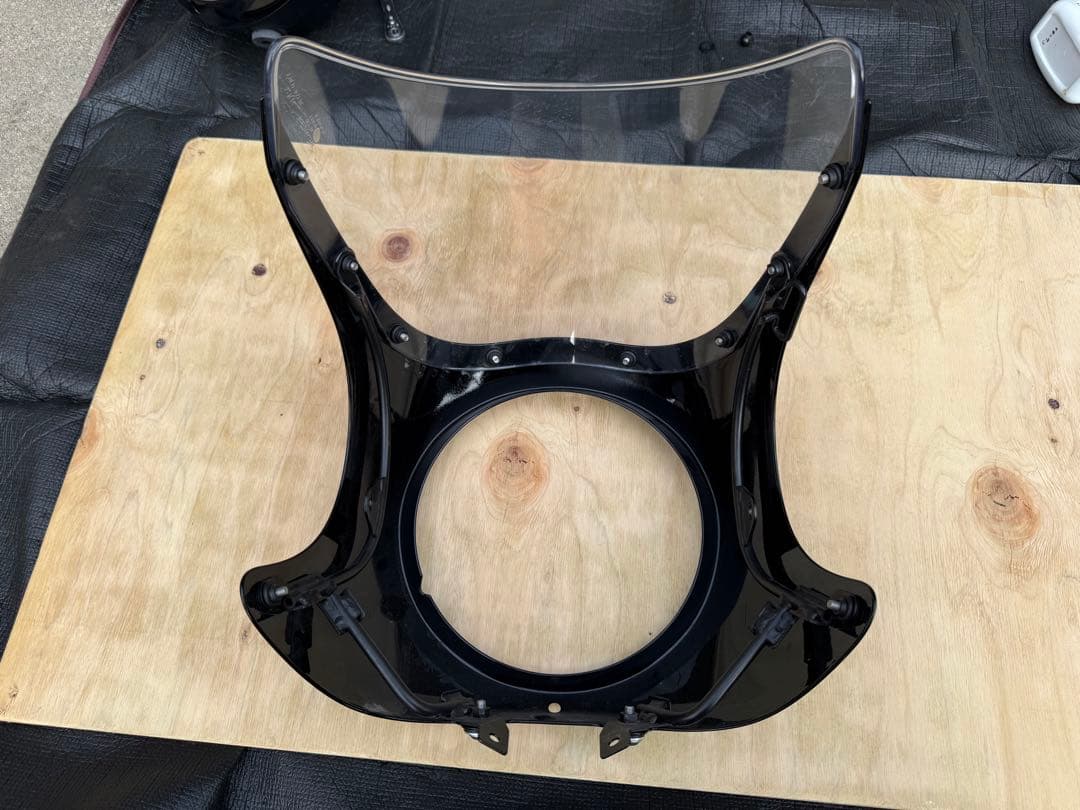 カワサキ W800 cafe 2023 ビキニカウル