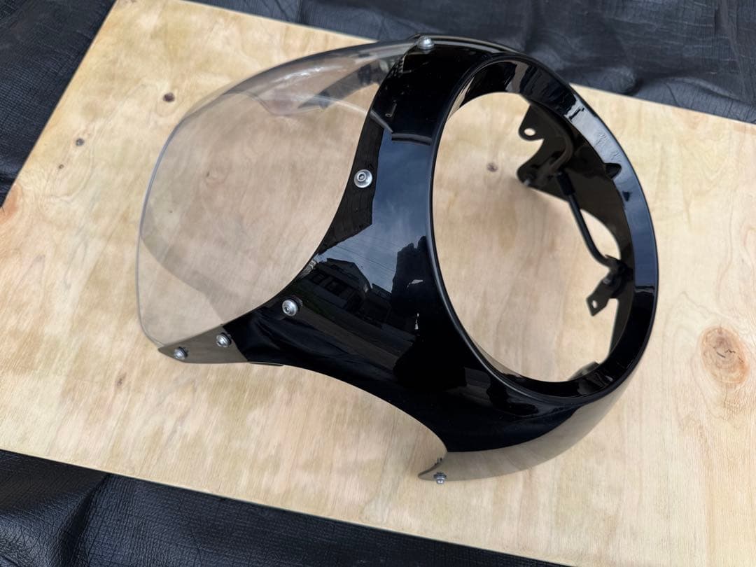 カワサキ W800 cafe 2023 ビキニカウル