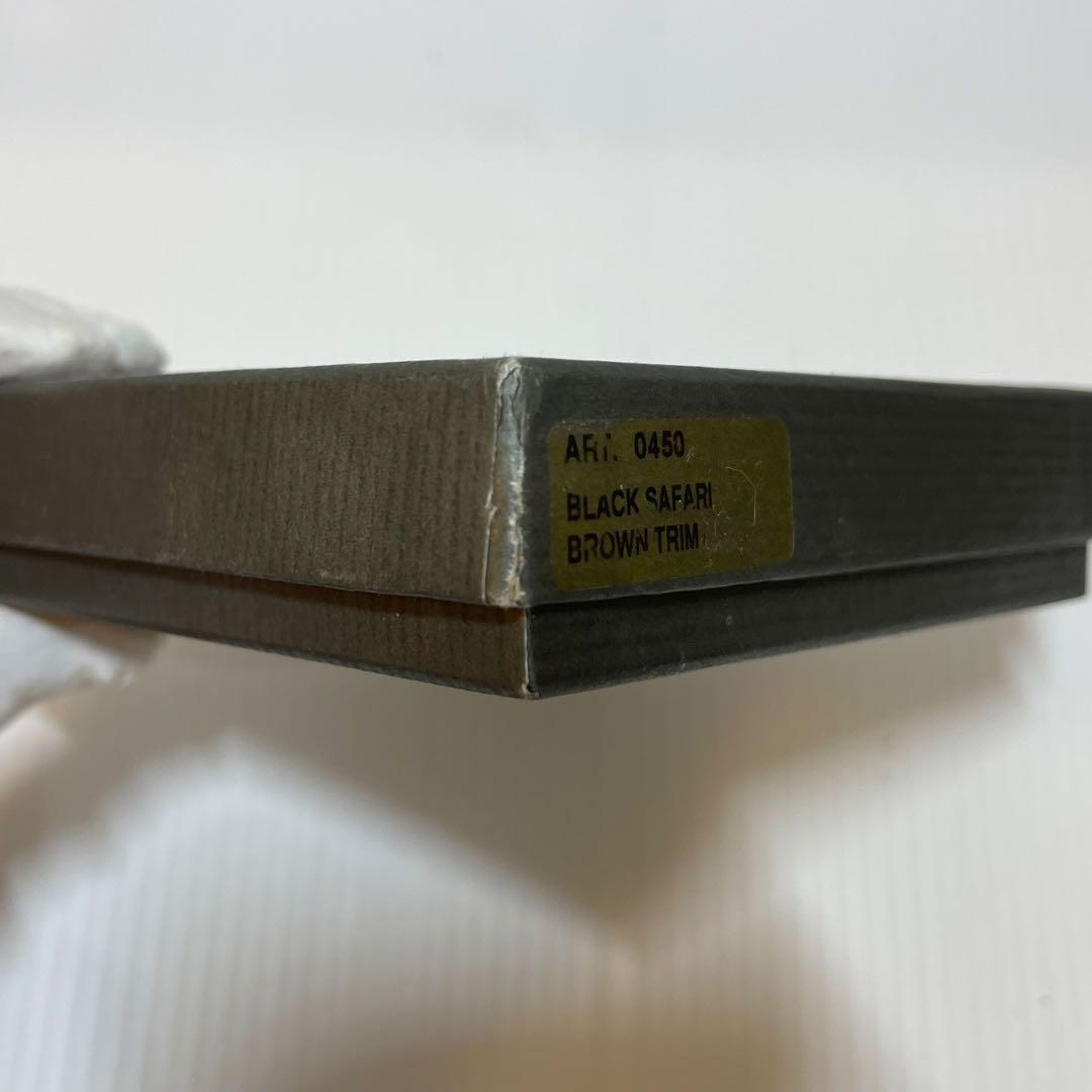 新品未使用【ハンティングワールド】折り財布 レザーキャンバス BOX型小銭入れ