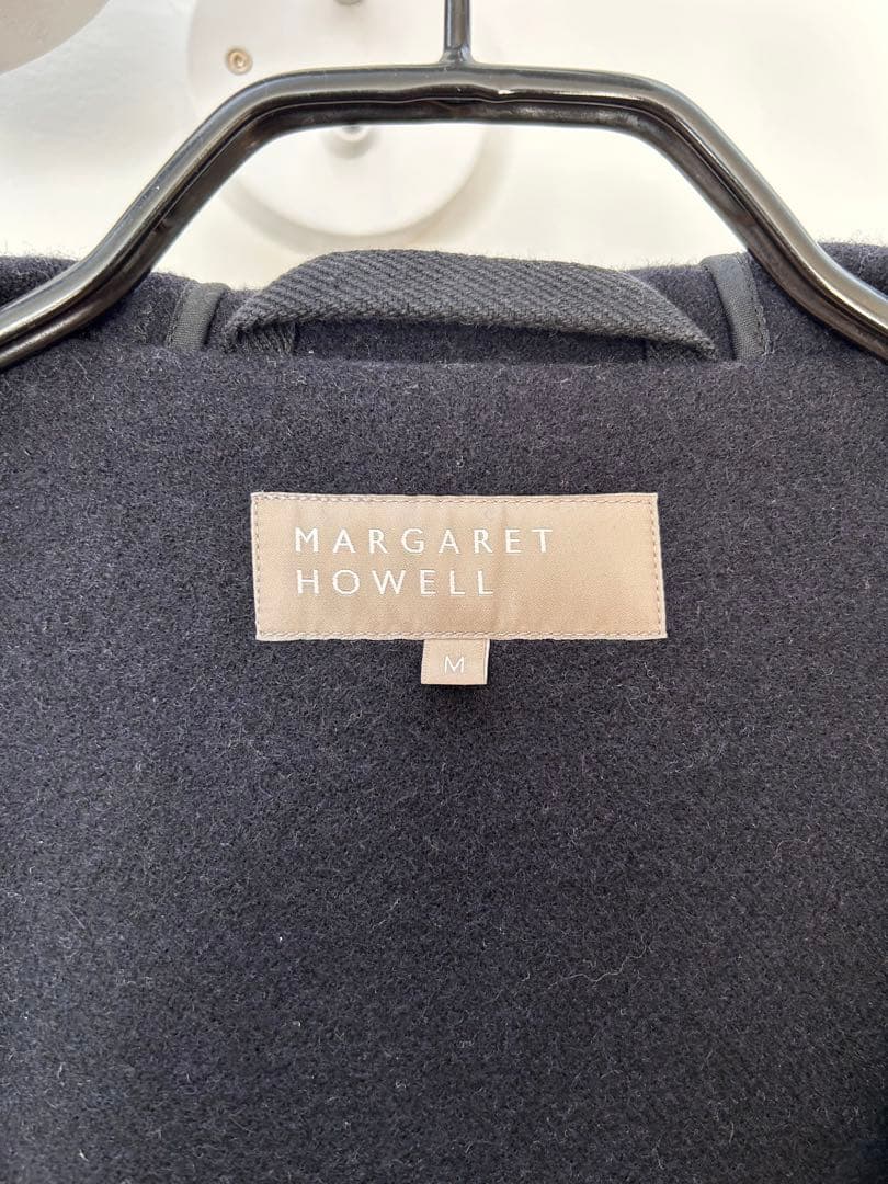 MARGARETHOWELL FOXBROTHERS ダッフルコート ネイビーM