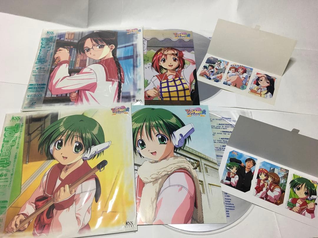 LD アニメ ToHeart BOX カード タペストリー&ポスター付き