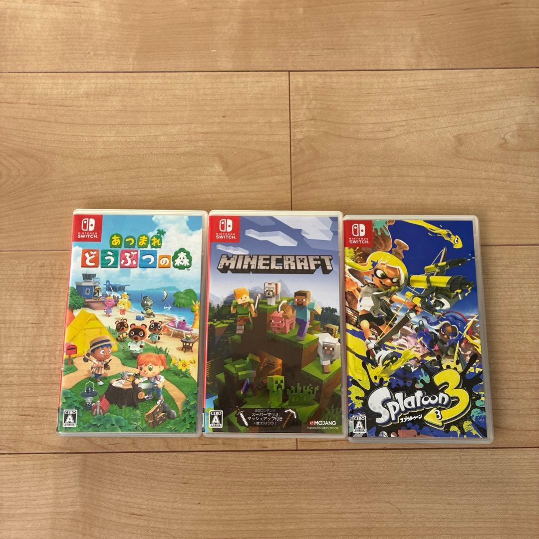 どうぶつの森 Minecraft Splatoon 3 セット