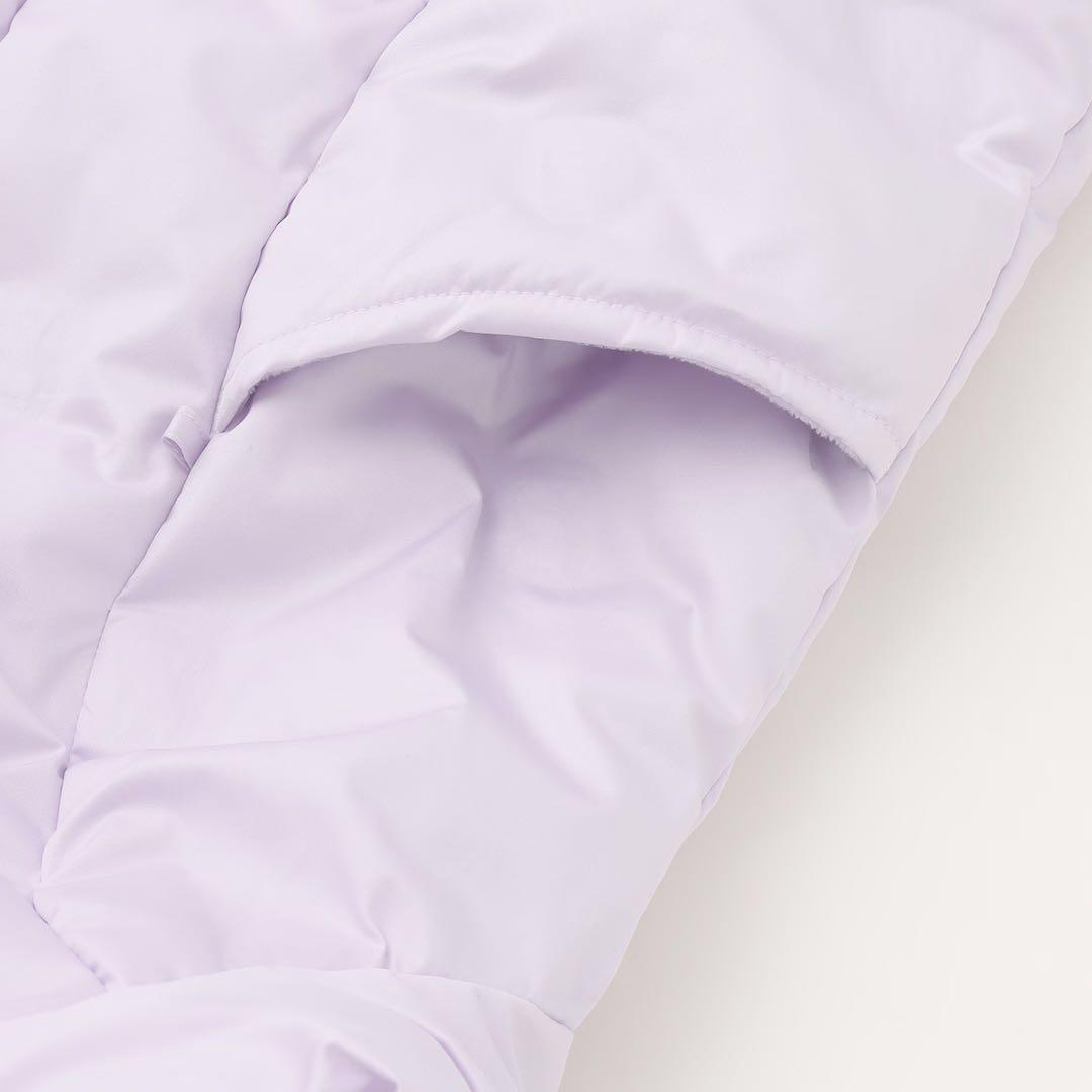 い*う様 新品タグ付き　ANNA SUI mini 中綿ネコブルゾン　紺130-