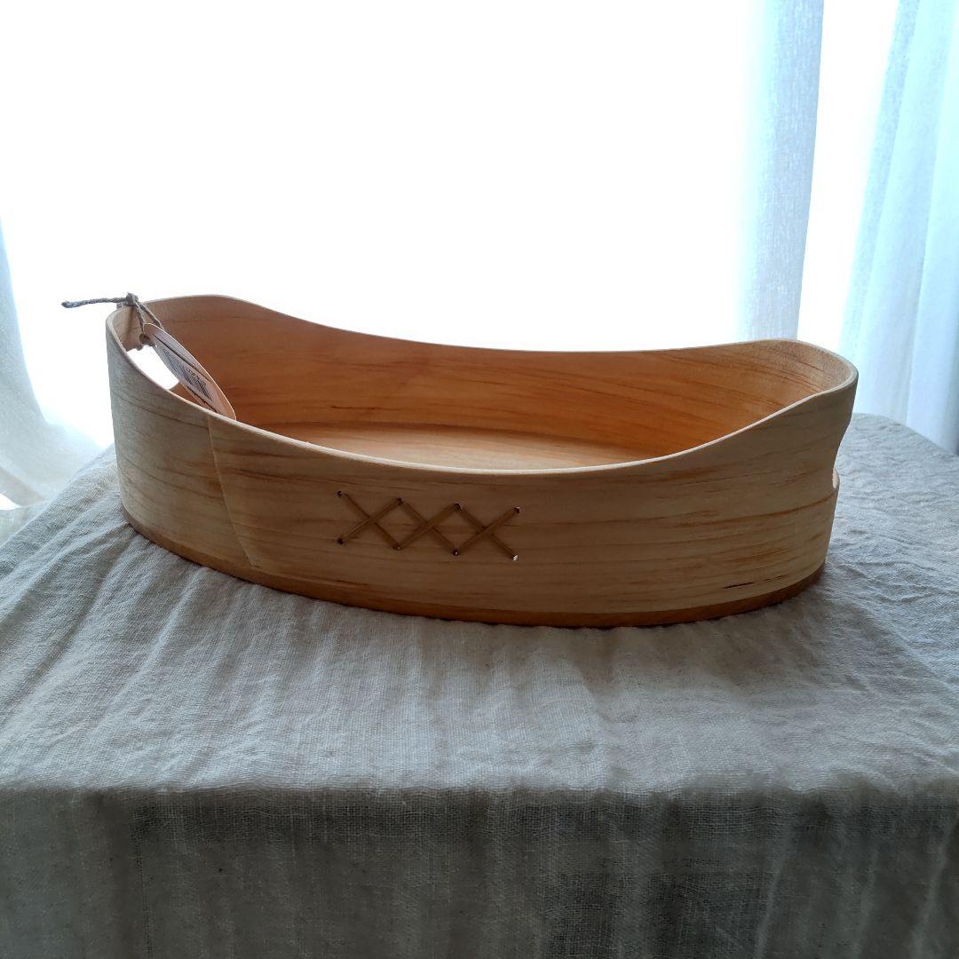 北欧 Brödkorg（ブロードコルグ）木製ブレッドバスケット ハンノキ製　新品