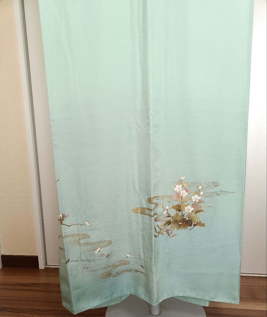 正絹訪問着（作家物）　フルセット4点　卒業式　入学式　宮参り　七五三